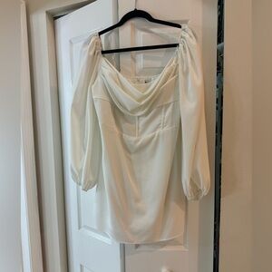 PRINCESS POLLY WHITE DRESS